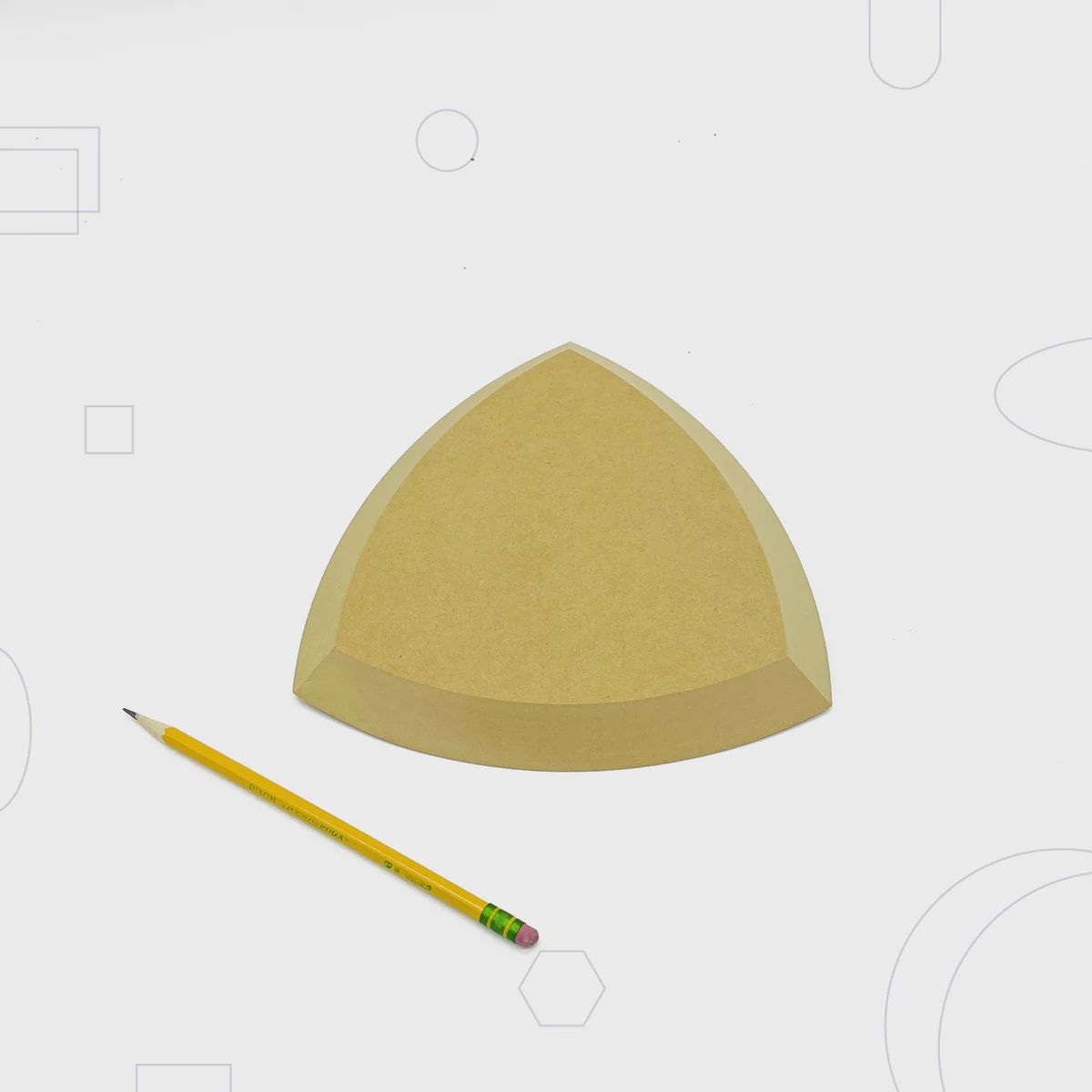 8&quot; SPHERICAL TRIANGLE HUMPMOLD