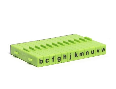 EXTRA LETTERS 12 PCS-LOWERCASE