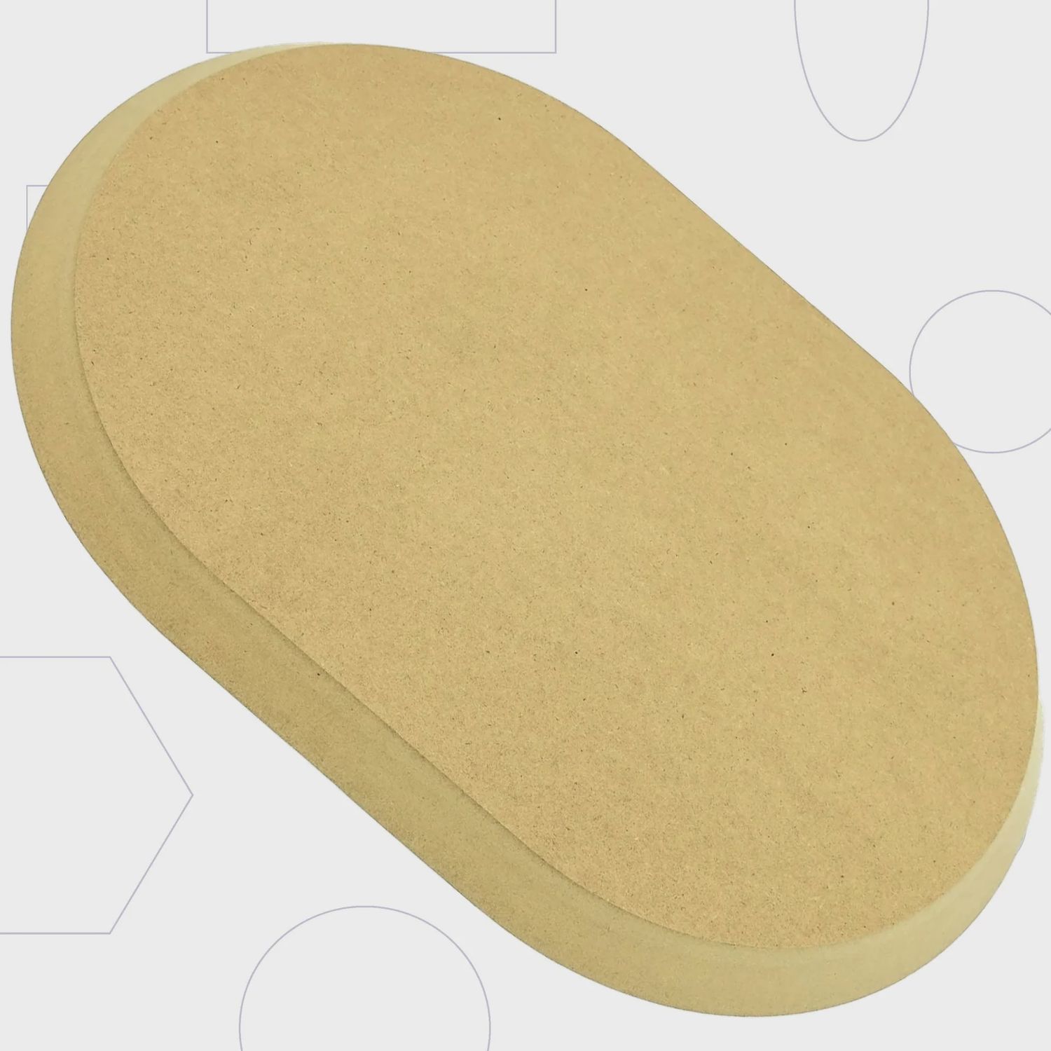 12&quot; X 17&quot; ROUND RECT HUMP MOLD