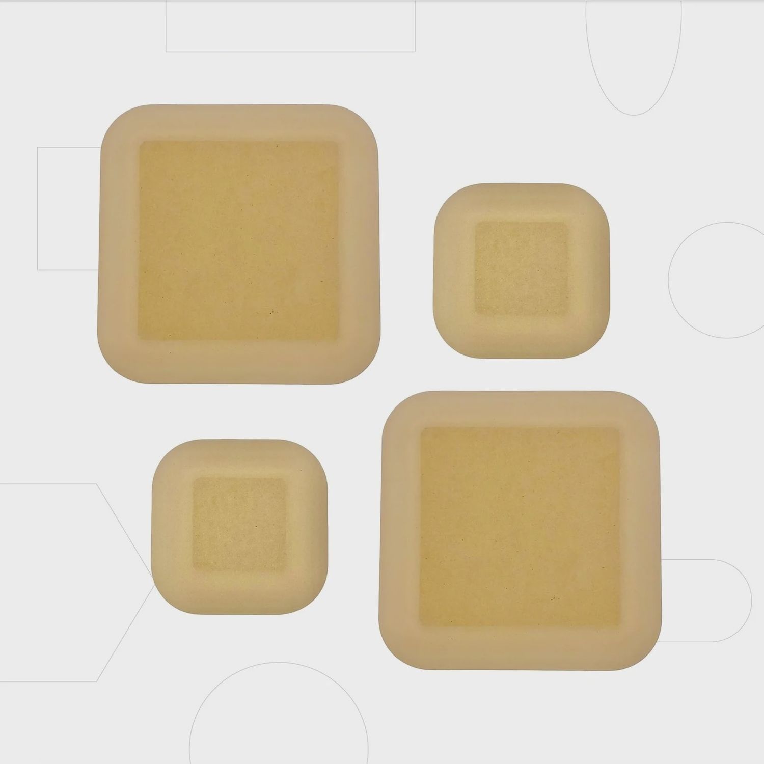 SQUARE DINNER SET