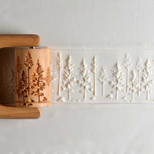 LARGE HANDLE ROLLER - MOUNTAIN FOREST
