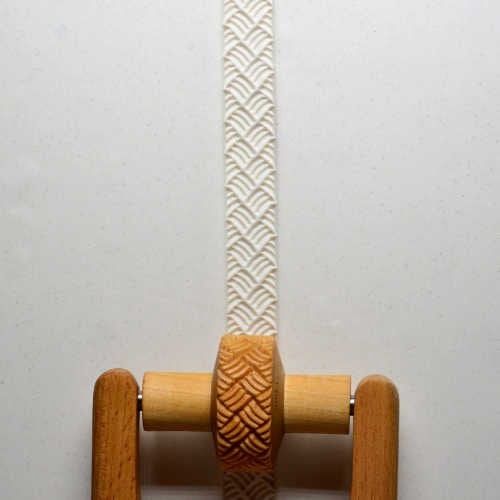 SMALL HANDLE ROLLER - BASKET WEAVE - MKMRS-016