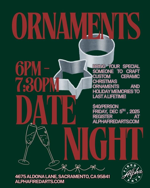 Date Night With Clay: Ornament Making!