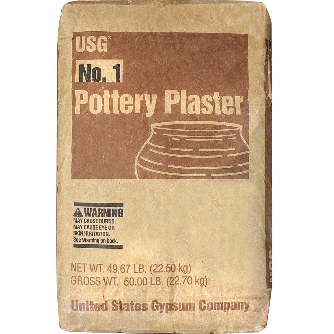 #1 POTTERY PLASTER, Weight: 1LB
