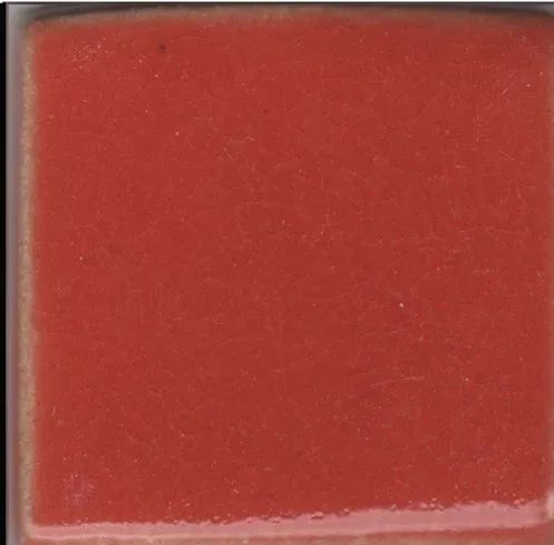 RED ORANGE C-5 GLAZE