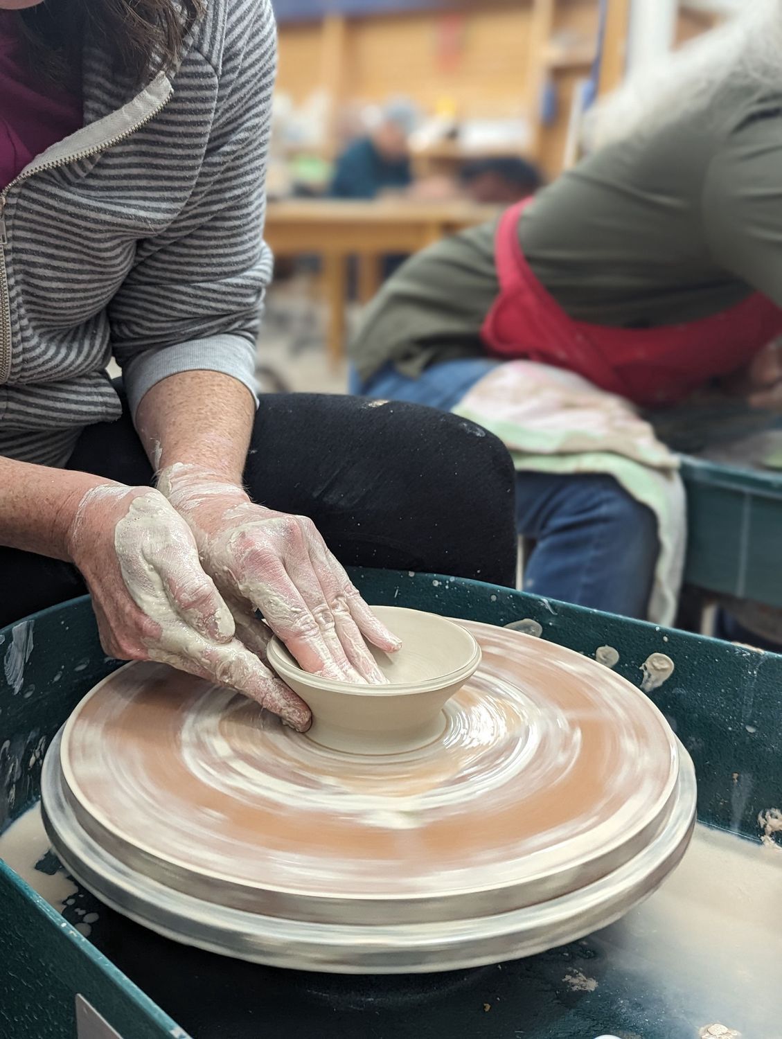Beginning Wheel Throwing Class