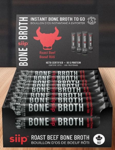 Bouillon d&#39;os Instantané à emporter - Boeuf