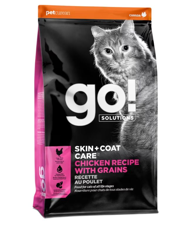 GO! CHAT PEAU + POILS POULET 16 LBS