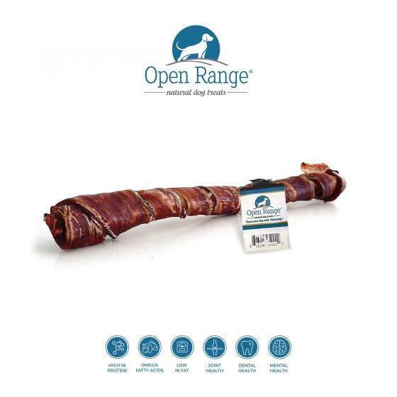 Bâton de joue de bœuf à mâcher avec œsophage