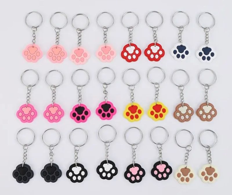 Porte-clés en forme de patte