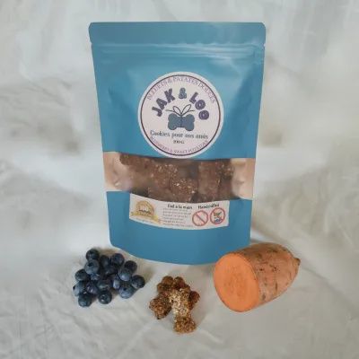 Biscuits Bleuets &amp; Patates Douces