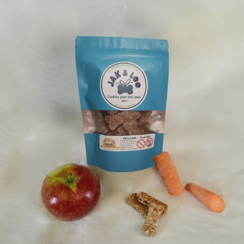 Biscuits Pommes et Carottes, Size: Gros