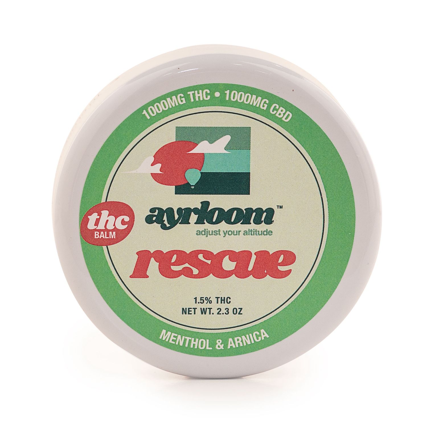 Ayrloom - Topical, Size: 1000mg, Flavor: Rescue