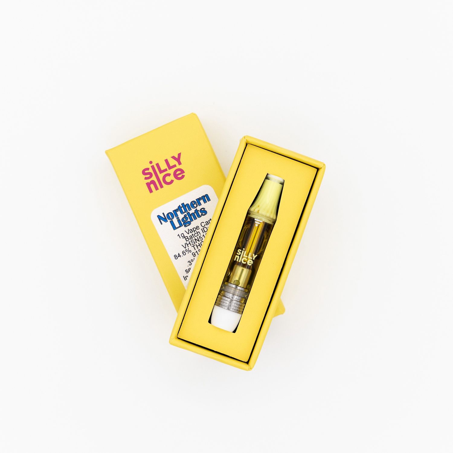Silly Nice - Cart, Size: 1g, Strain: Indica/Northern Lights
