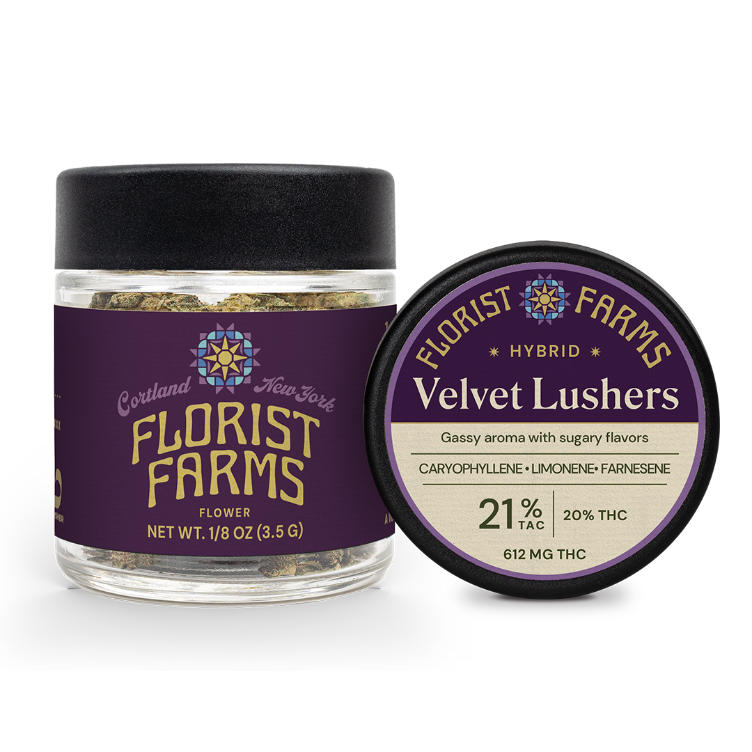 Florist Farms - Flower, Size: 3.5g, Strain: H-50/Velvet Lushers