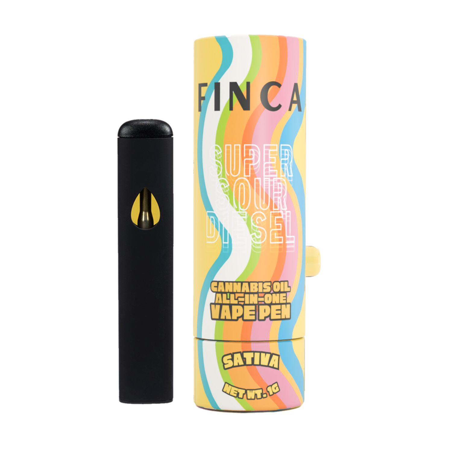 Finca - AIO Vape, Size: 1g, Strain: Sativa/Super Sour Diesel