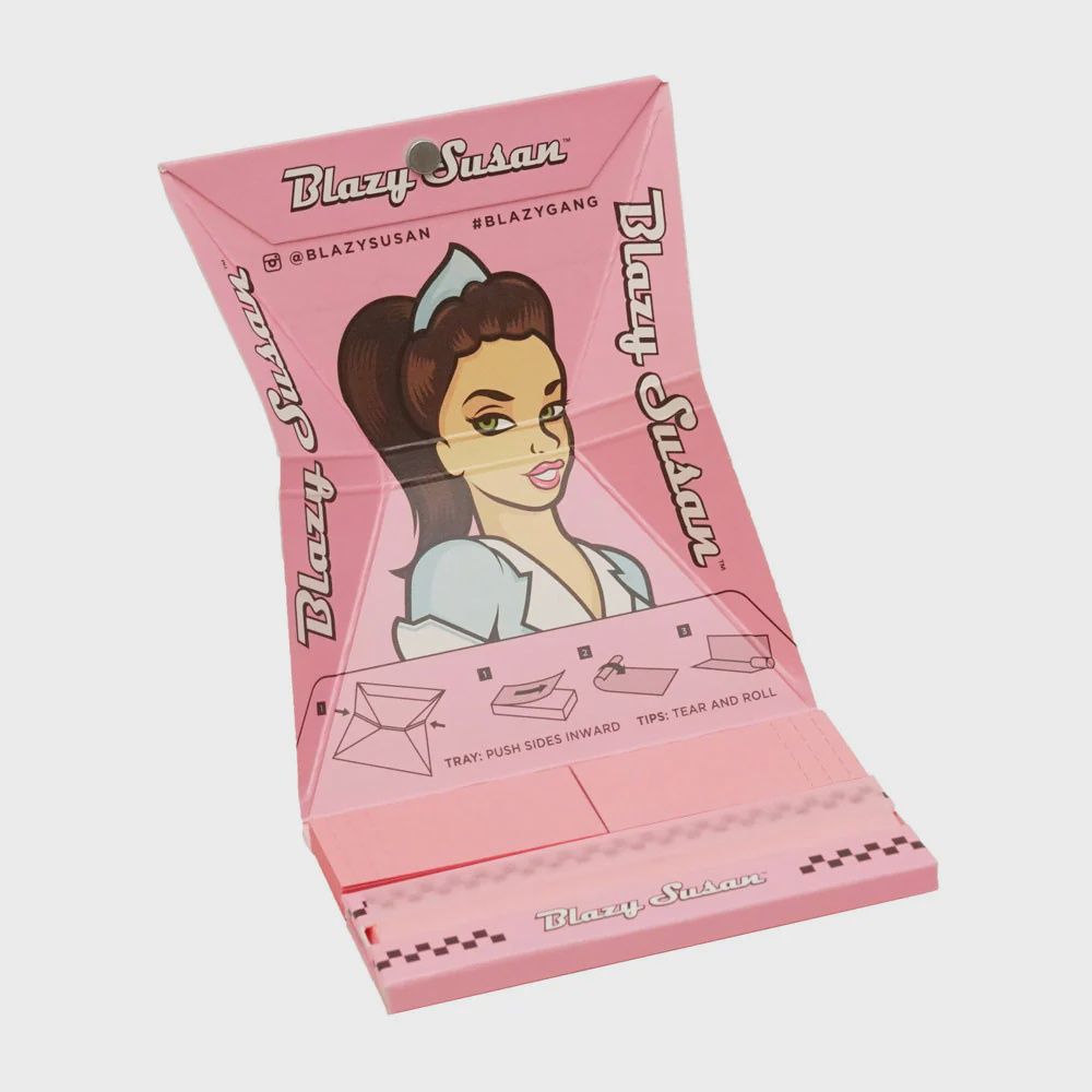 Blazy Susan - Papers, Colour: Pink, Size: Deluxe Rolling Kit, Style: Papers