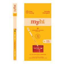 MyHi - Beverage Enhancer, Flavor: Lively Lemon, Size: 3x10mg
