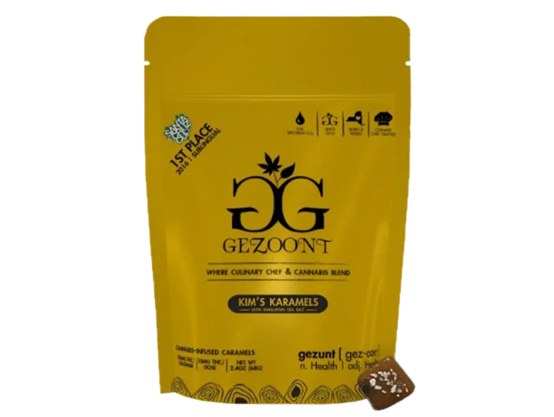 Gezoont Goodies - Miscellaneous, Flavor: Kim&#39;s Karamels, Size: 10x10mg