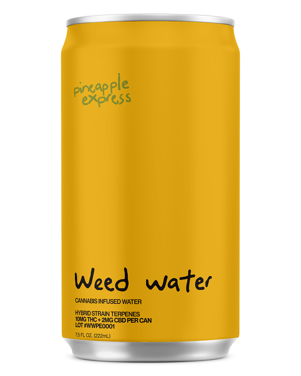 Weed Water - Beverage, Flavor: Pineapple Express, Size: 10mg