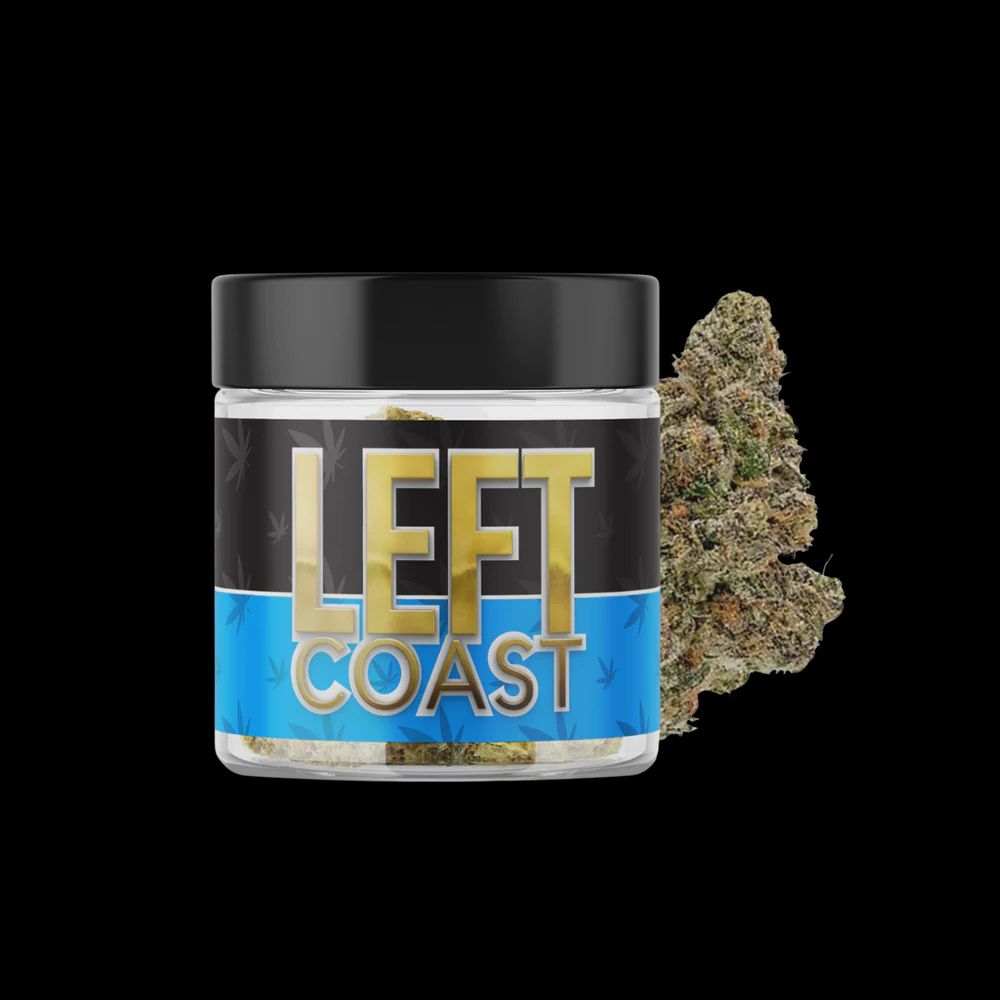 Left Coast - Flower, Size: 3.5g, Strain: H-Sativa/Blue Dream