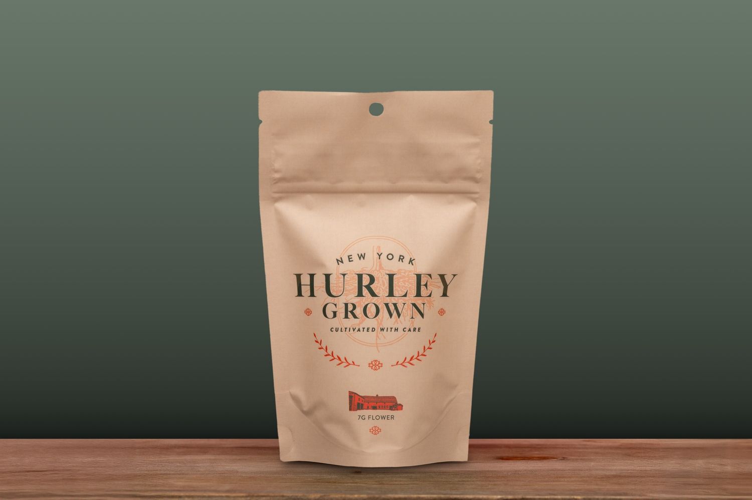 Hurley Grown - Flower, Size: 3.5g, Strain: H-Indica/Slurricane