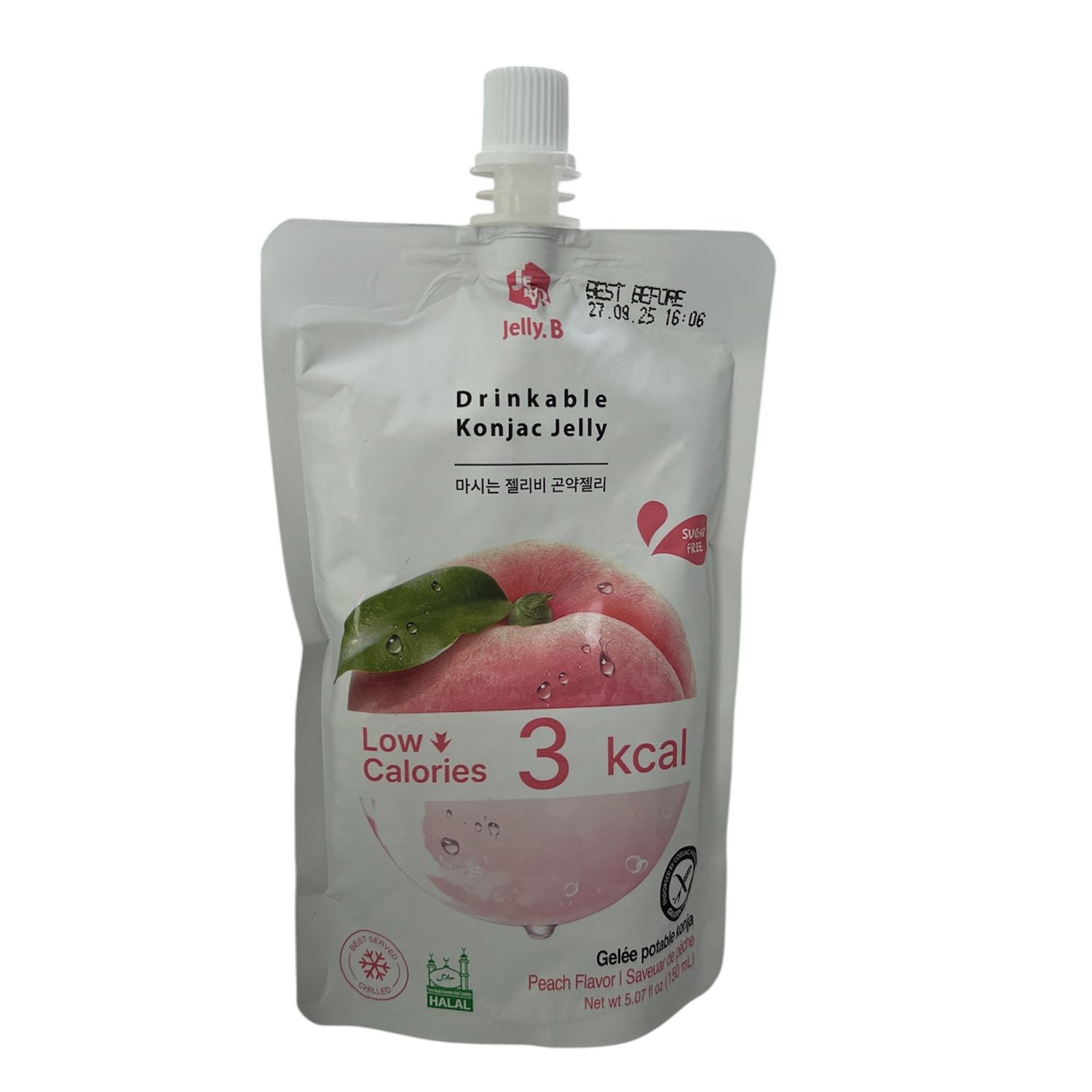 Jelly.B Drinkable Jelly Peach 150 mL