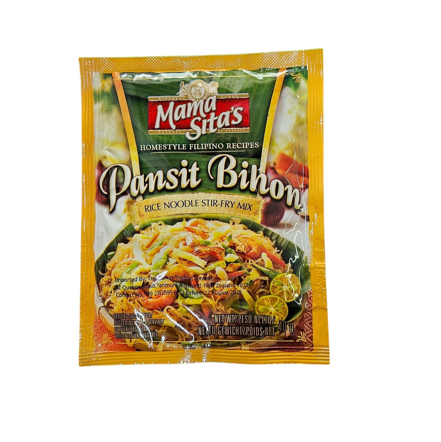 Mama Sita&#39;s Rice Noodles Stir-Fry Mix 40g
