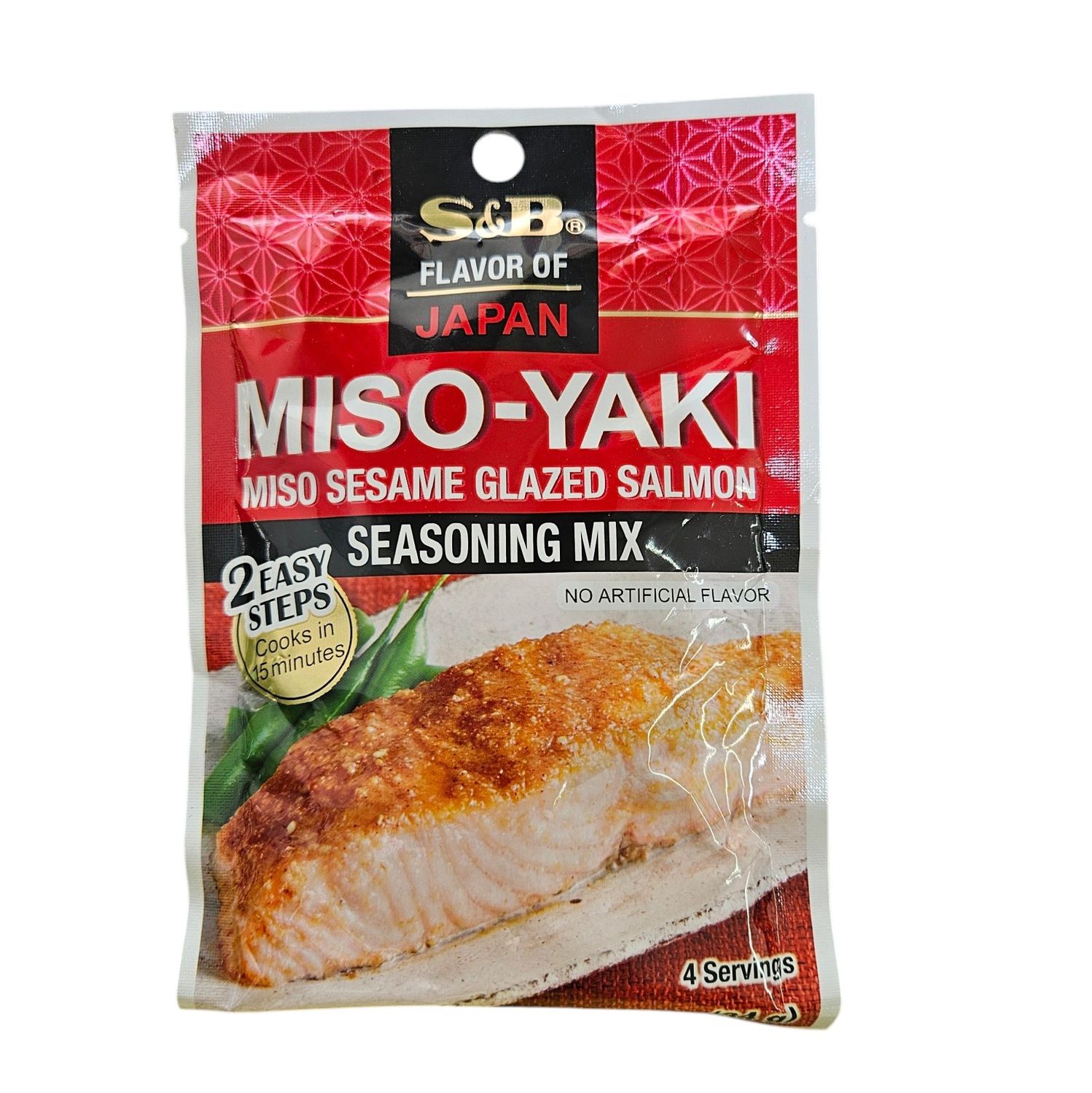 S&amp;B Miso-Yaki Sesame Glazed Salmon Seasoning 34g
