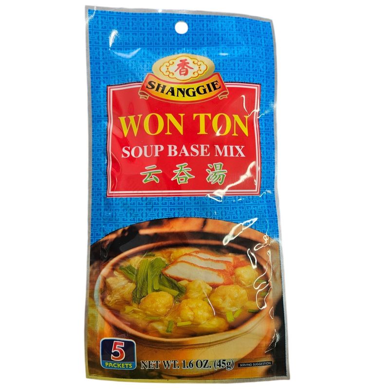 Shanggie Won Ton Soup Base Mix 45g