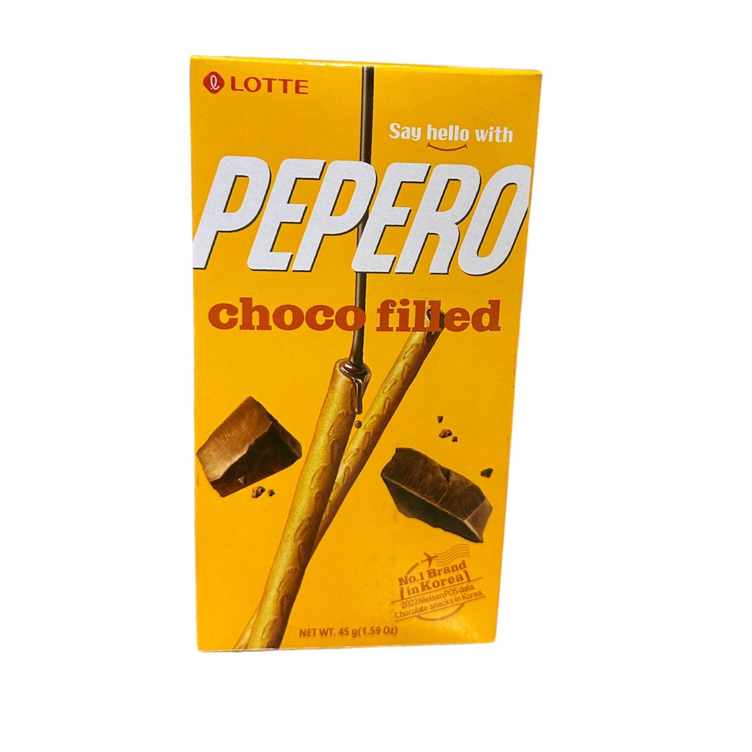 Lotte Pepero Nude Choco 45g / Choco Filled
