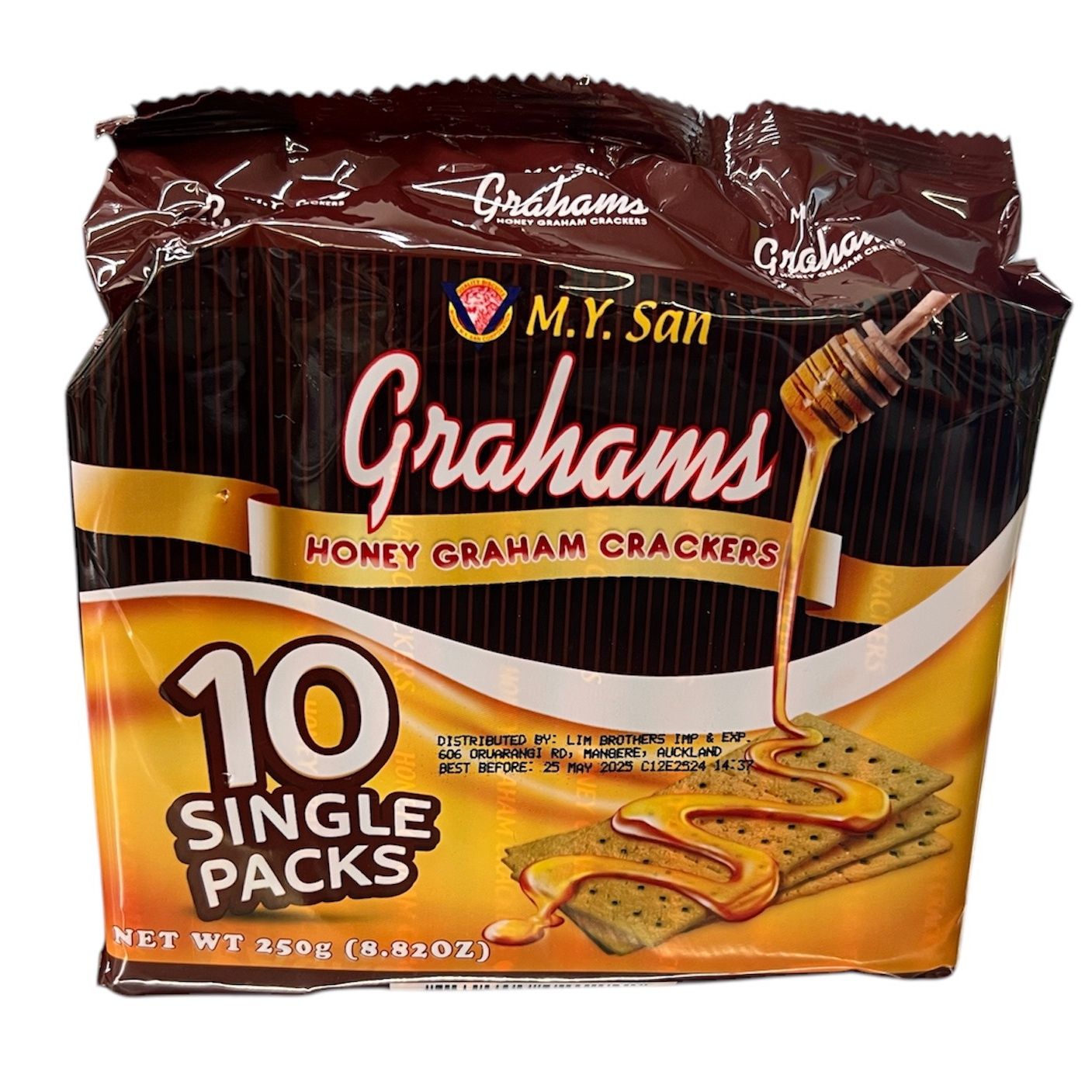 Grahams Honey Crackers 10&#39;s 250g