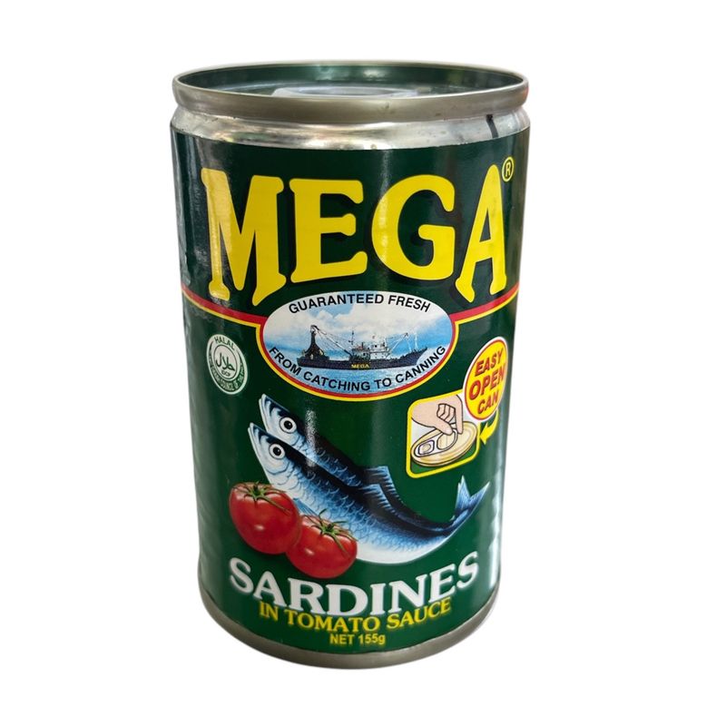 Mega Sardines in Tomato Sauce 155g