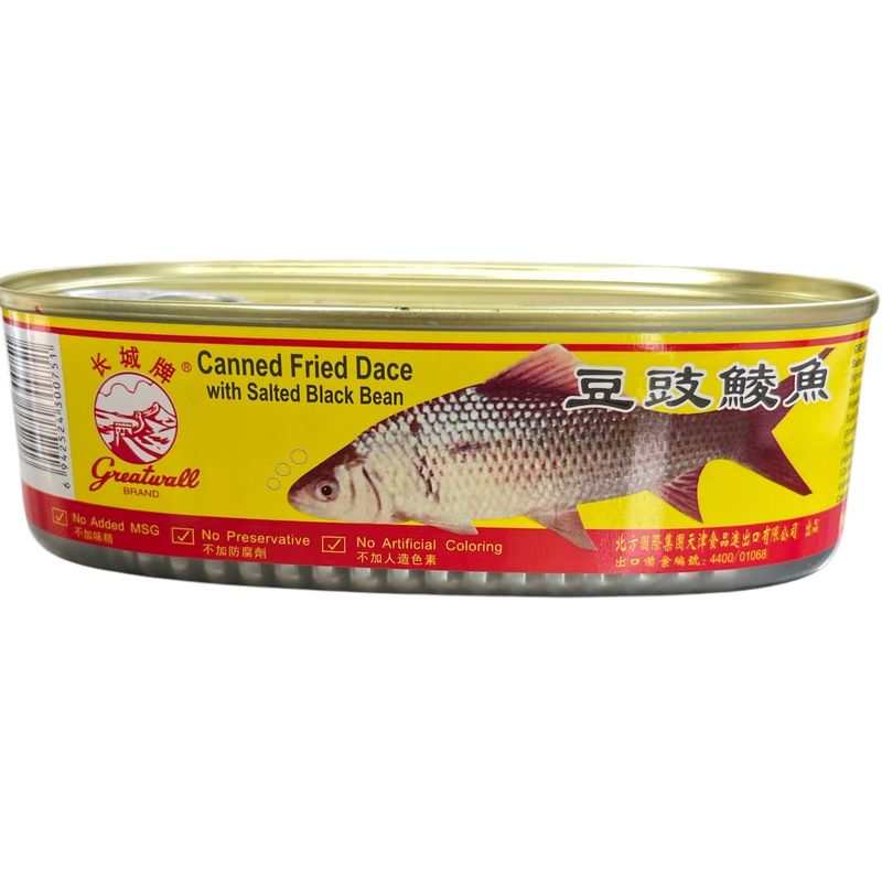 Great Wall Fried Dace with Salted Black Beans 184g