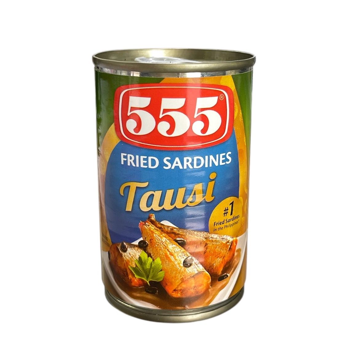 555 Fried Sardines w/ Tausi 155g