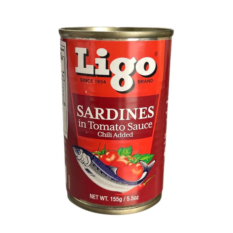 Ligo Sardines Hot 155g