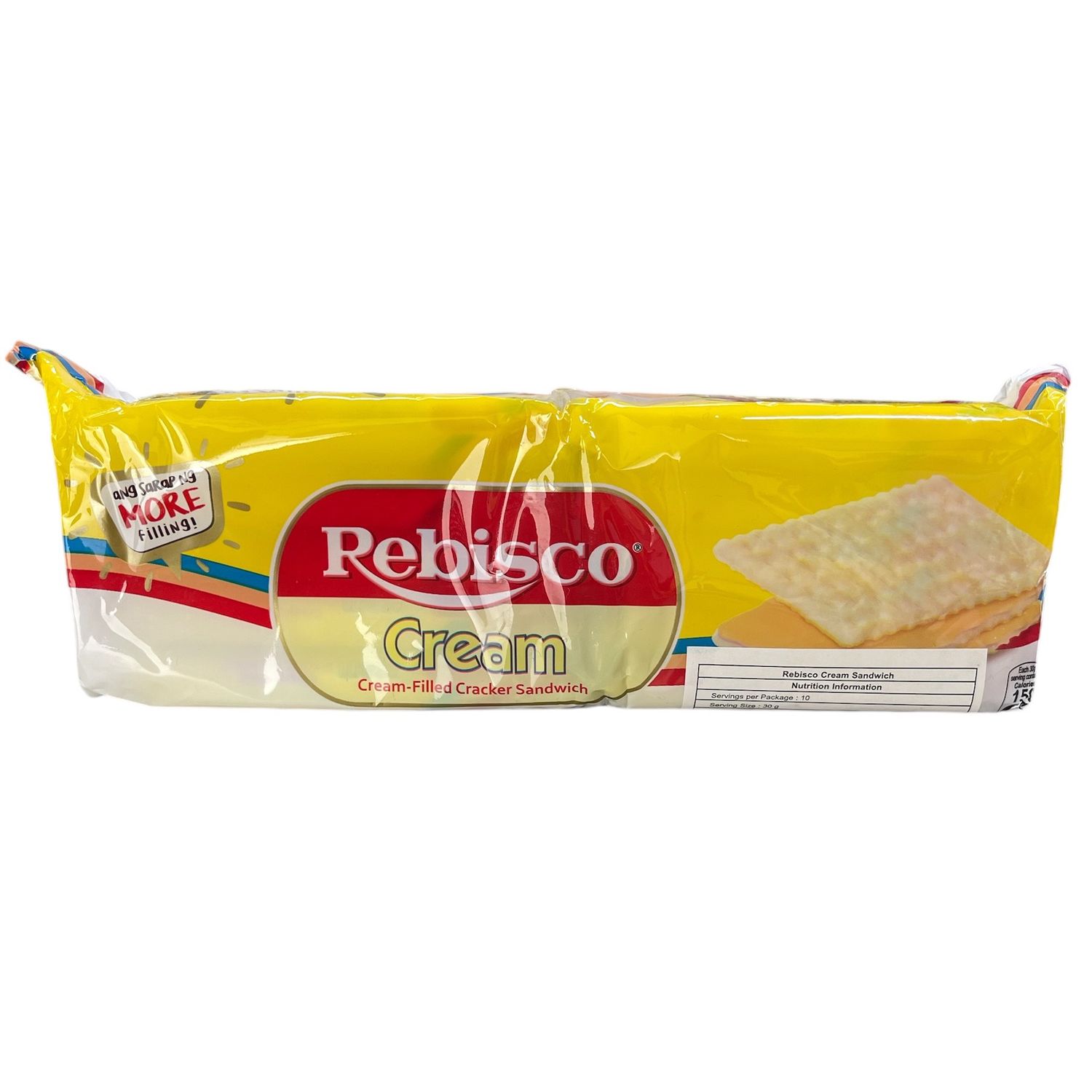 Rebisco Cream Sandwich 10&#39;s 30g