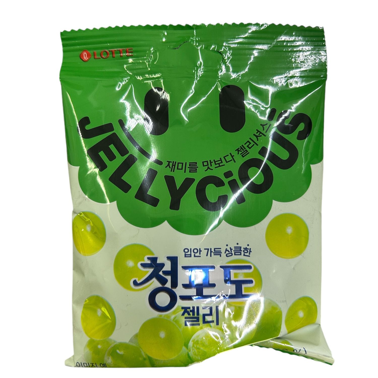 Lotte Jellycious Green Grape 72g