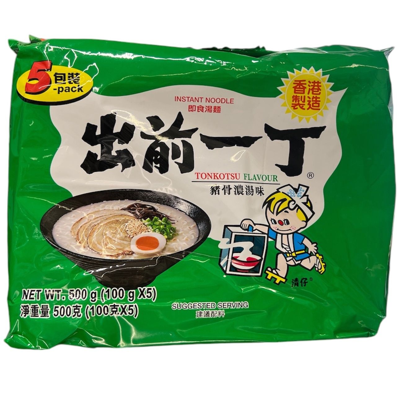 NISSIN TONKOTSU NOODLE 5PKx100G