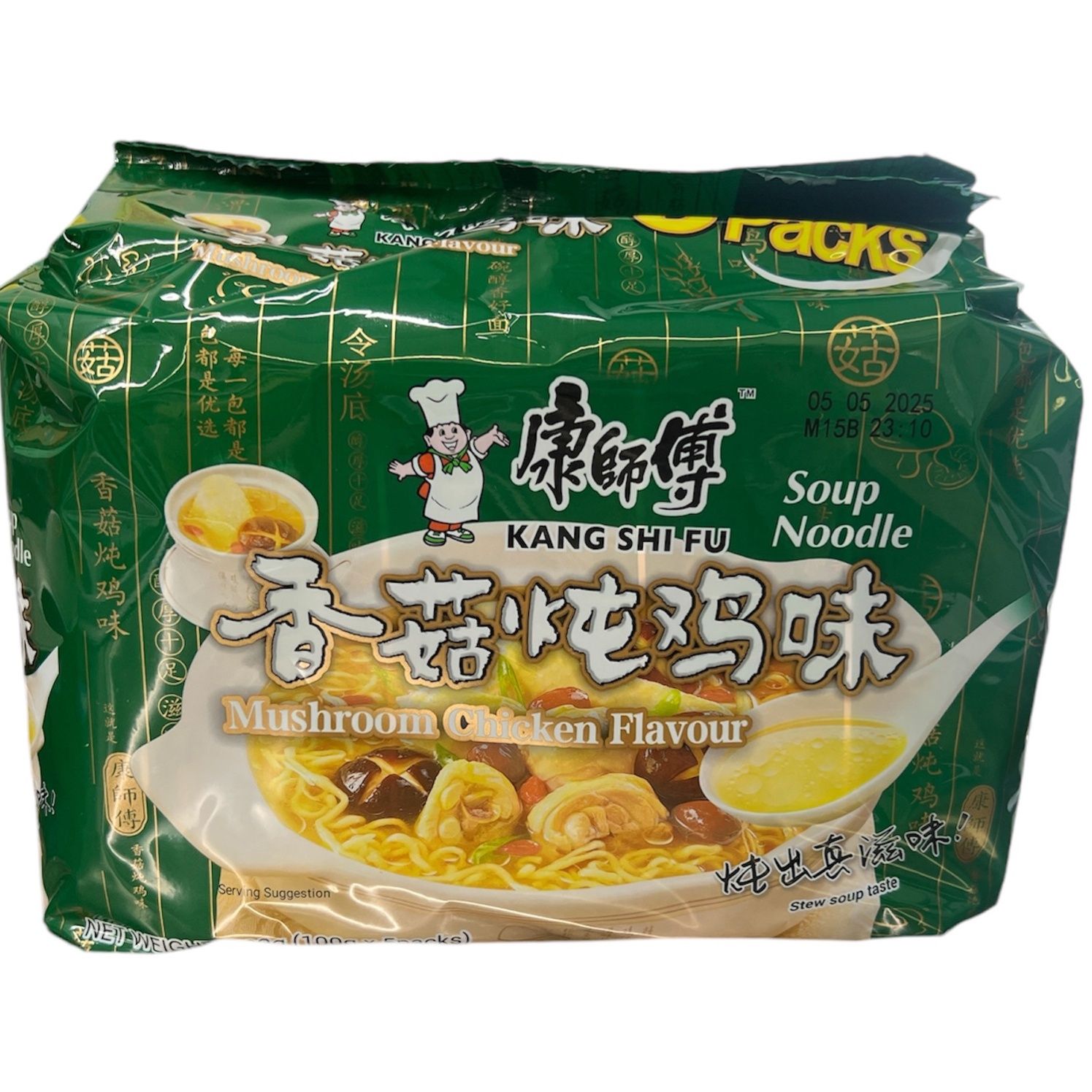 KSF Noodle Soup Mushroom Chicken (5 x 100G)