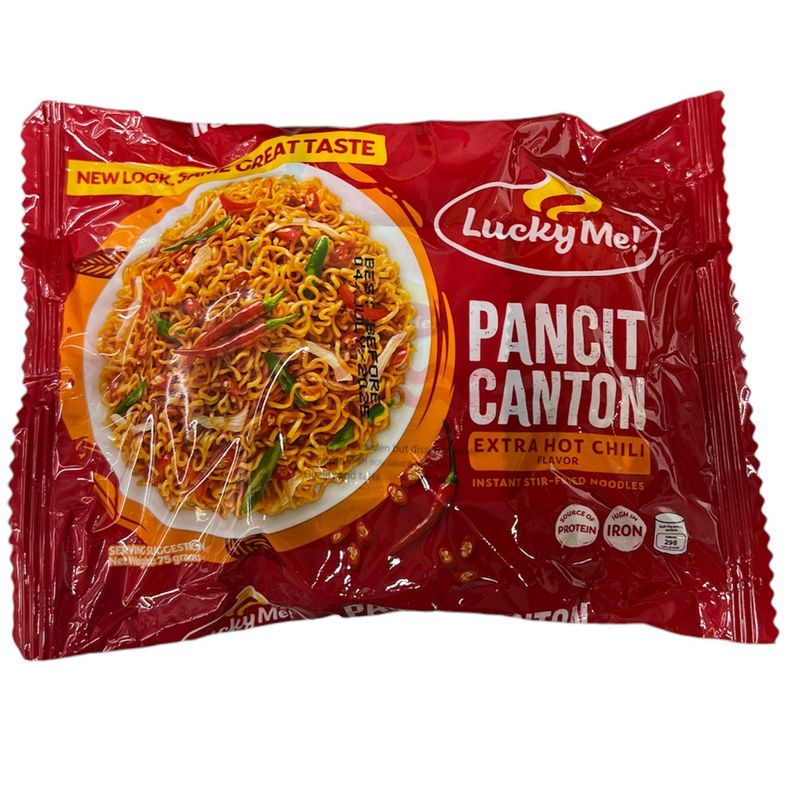Lucky Me Pancit Canton Extra Hot Chilli 75g