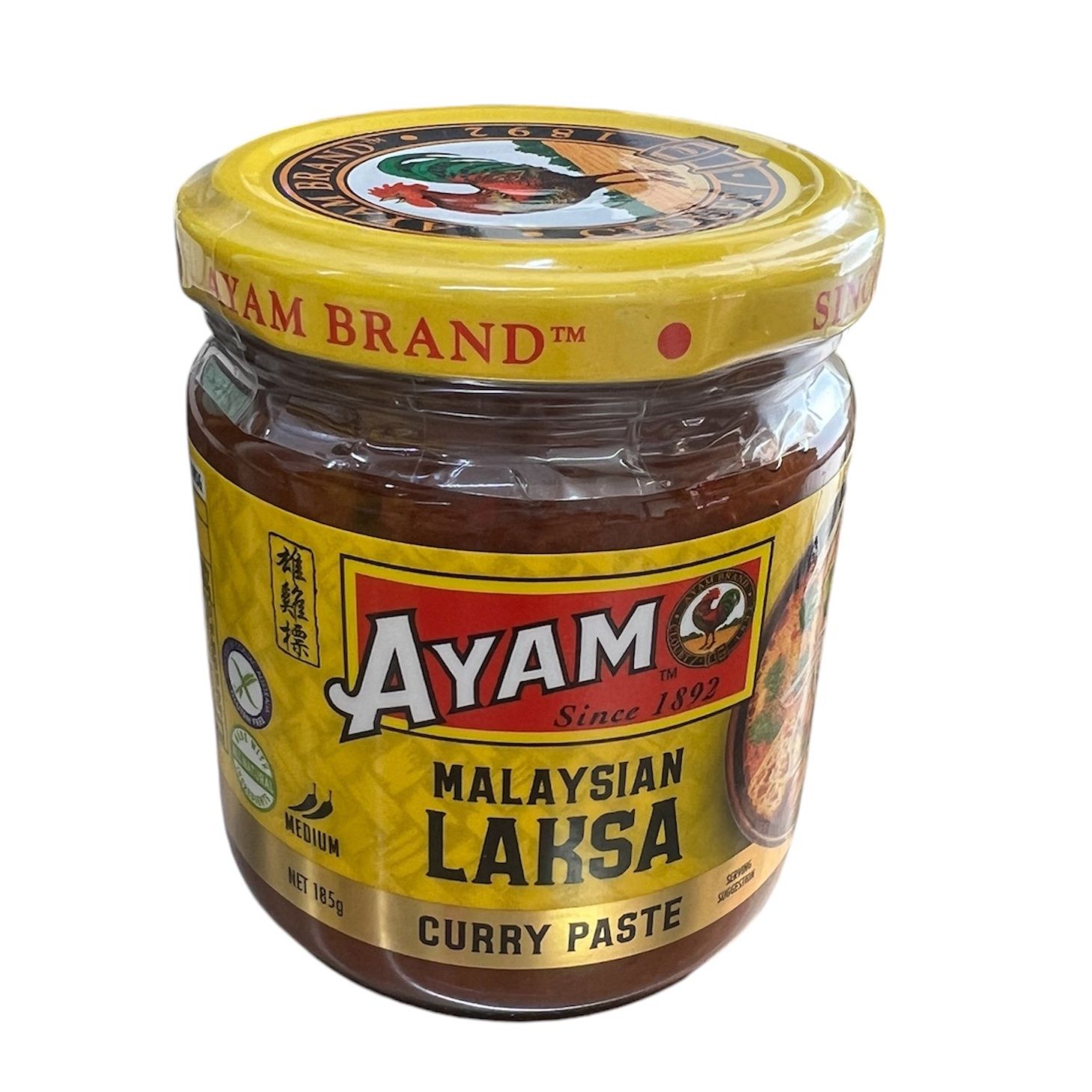 Ayam Malaysian Laksa Curry Soup Paste 185g