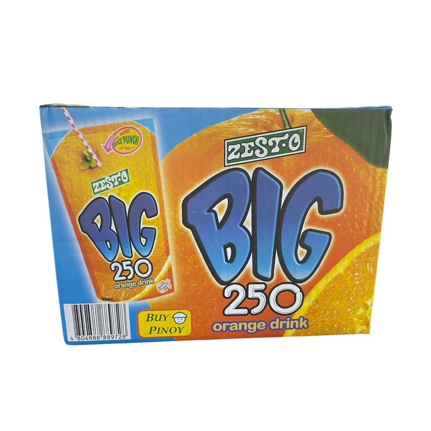 Zesto Big Orange 10&#39;s 250ml