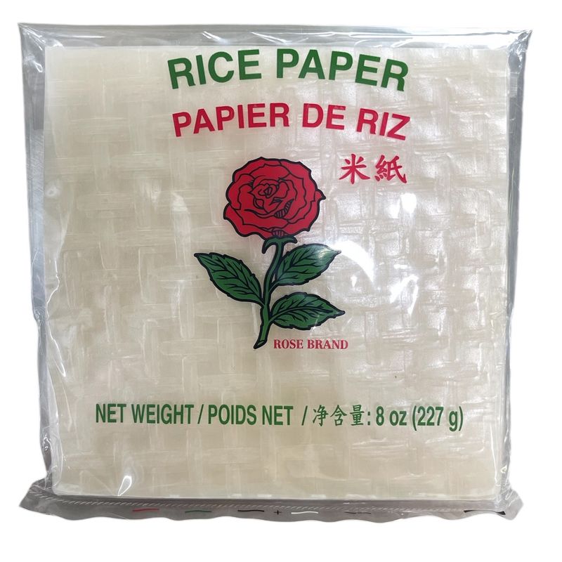 Rose Rice Paper Square 16cm 227g