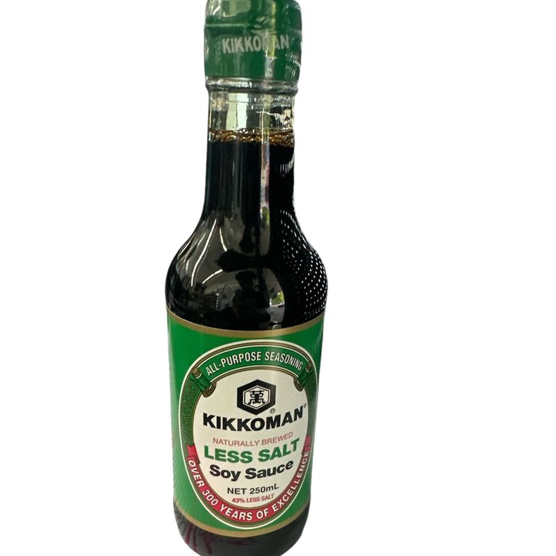 Kikkoman Less Salt Soy Sauce (Gennen) 250mL
