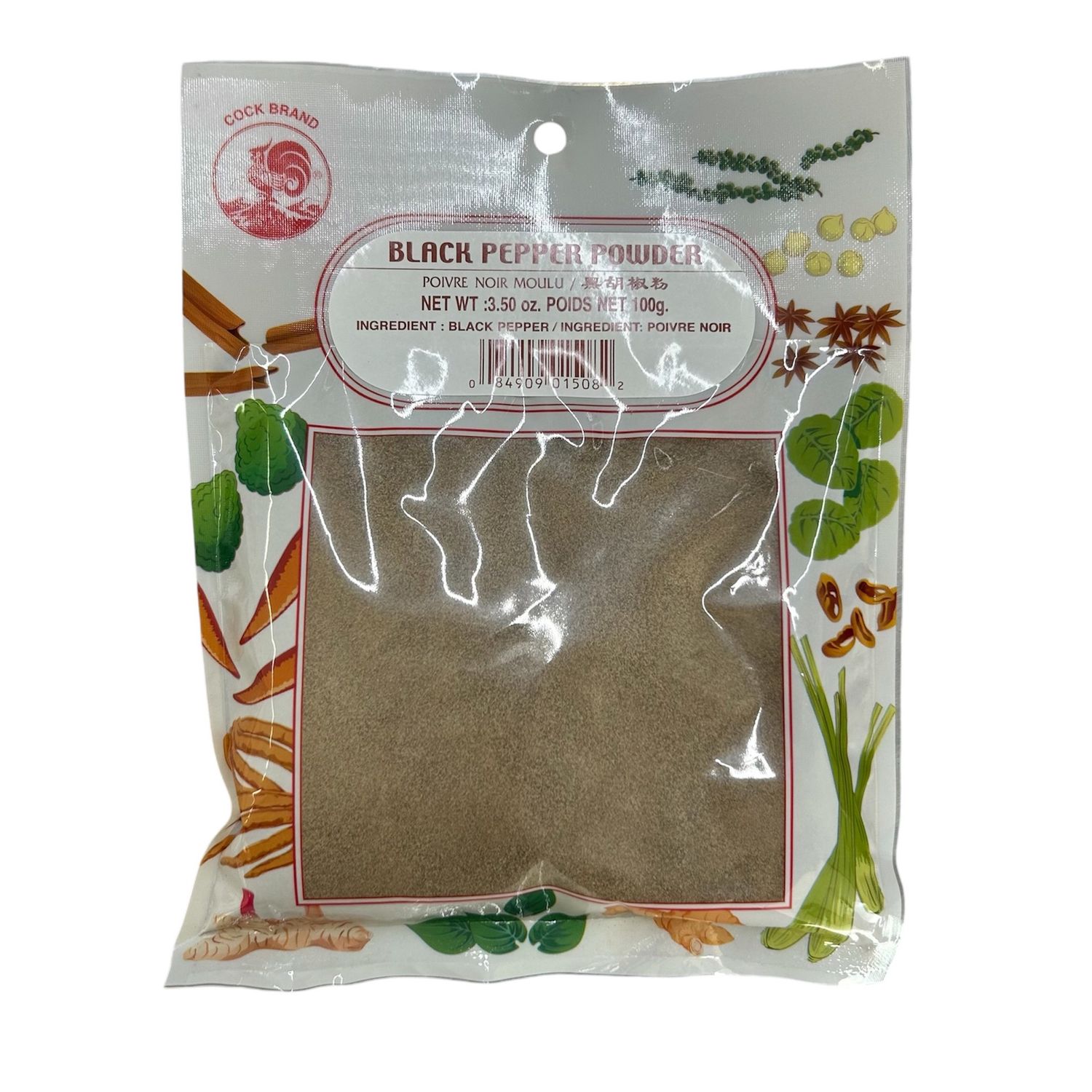 #Cock Black Pepper Powder 100g
