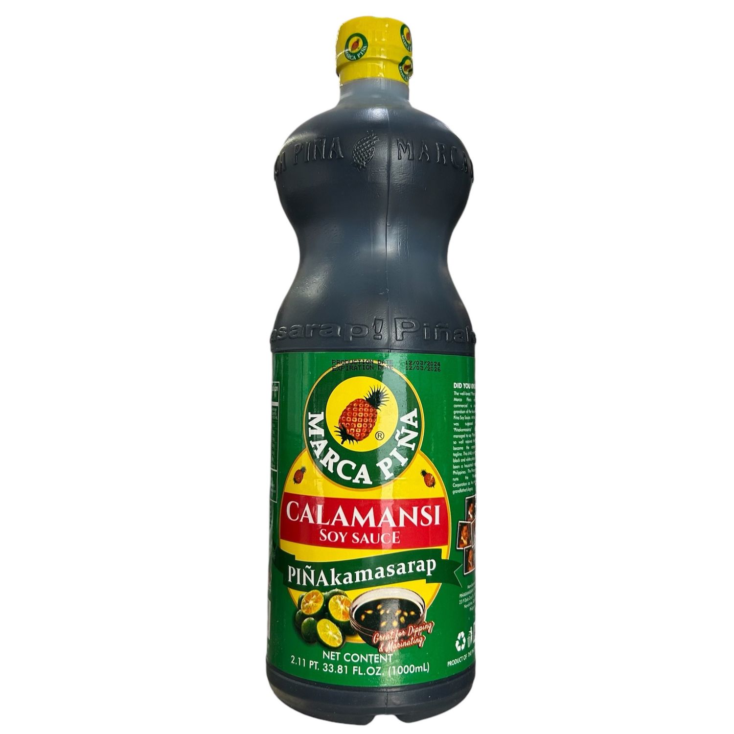 #Marca Pina Calamansi Soy Sauce 1L