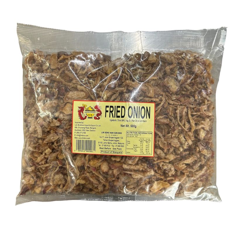 Dragon &amp; Phoenix Fried Onion 500g