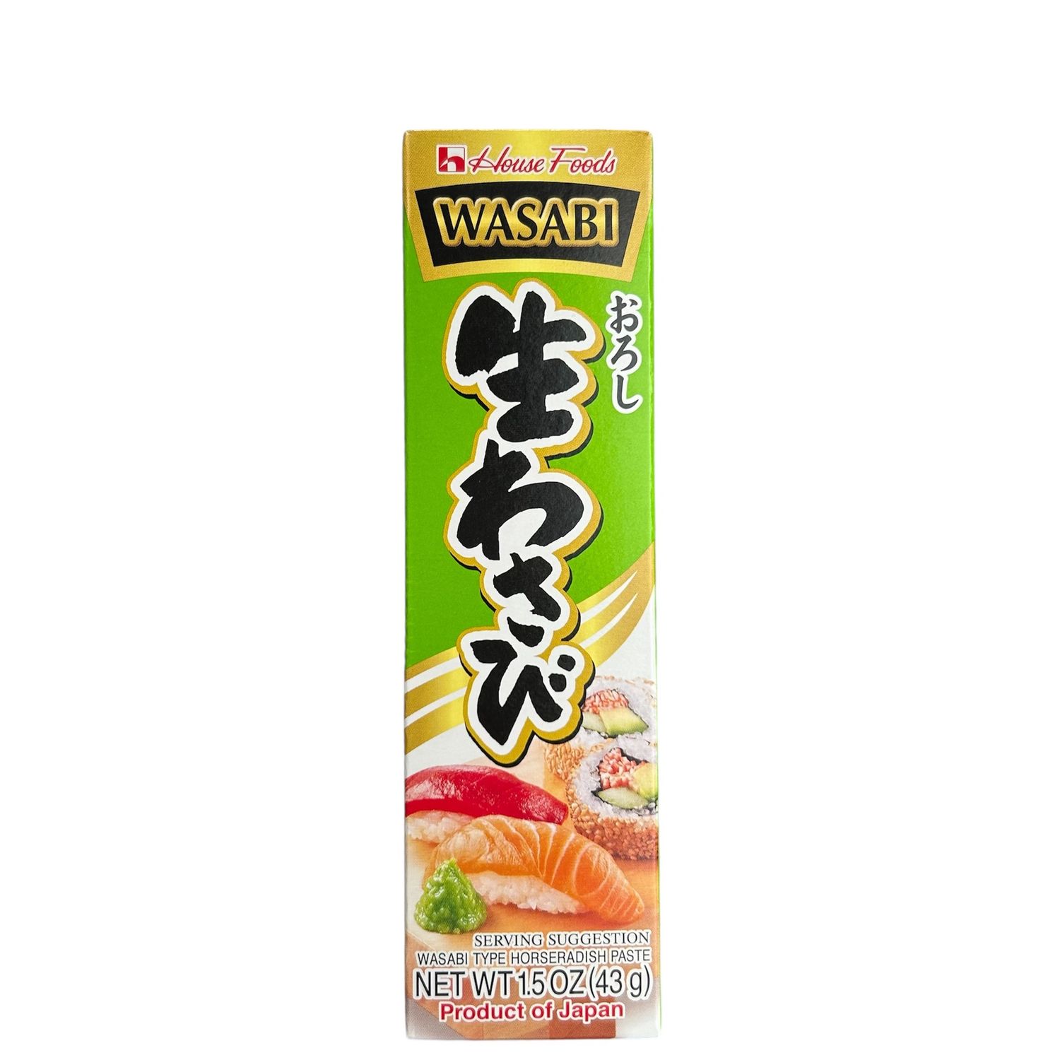 House Foods Neri Wasabi/Horseradish Paste 43g