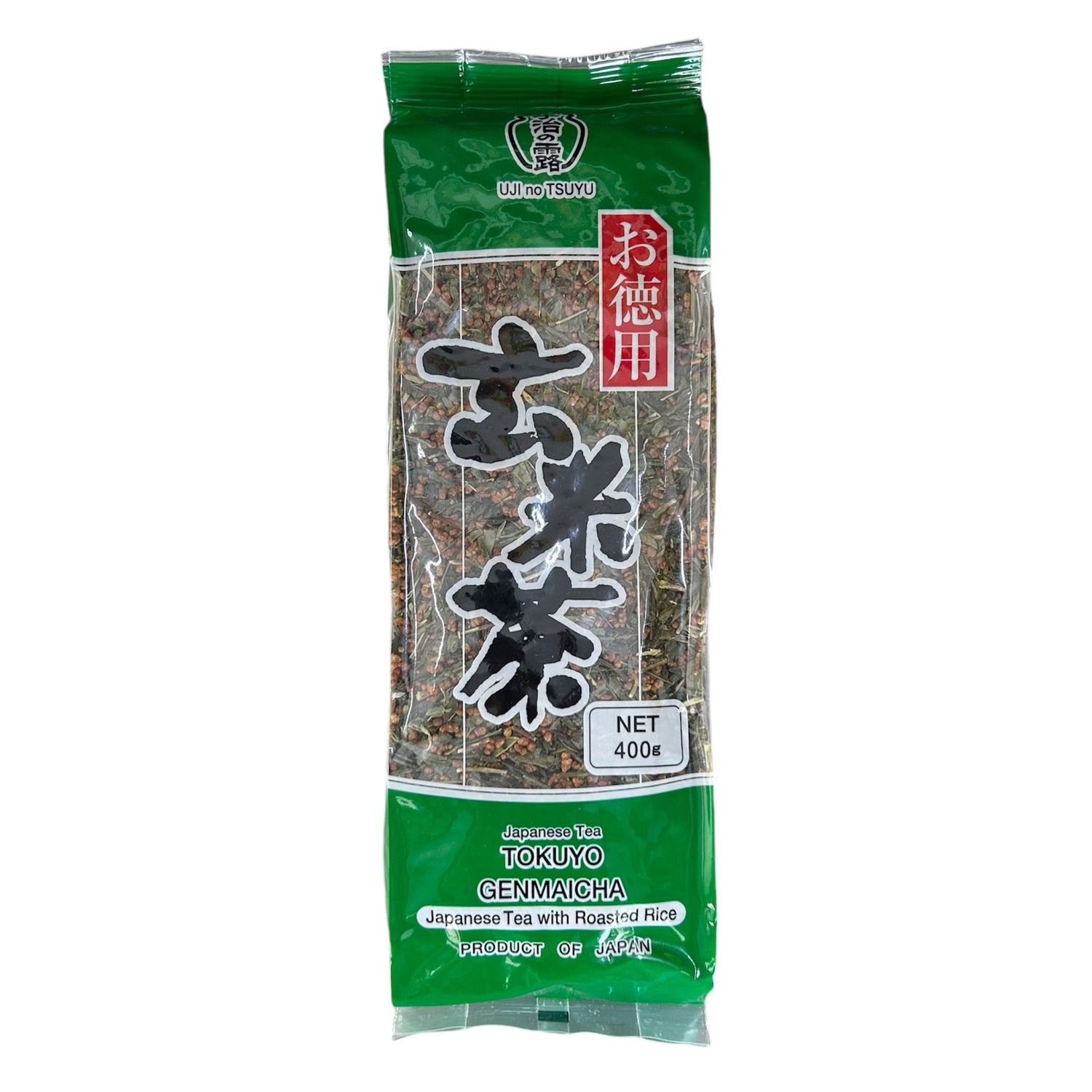 Roasted Brown Rice Green Tea Leaf (tokuyo GenMaicha) 400g / Japanese Tea With Roasted Rice